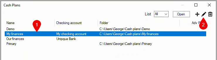 Editing a cash plan image 03