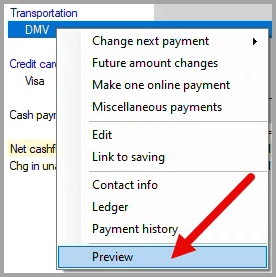 Open the preview for the bill